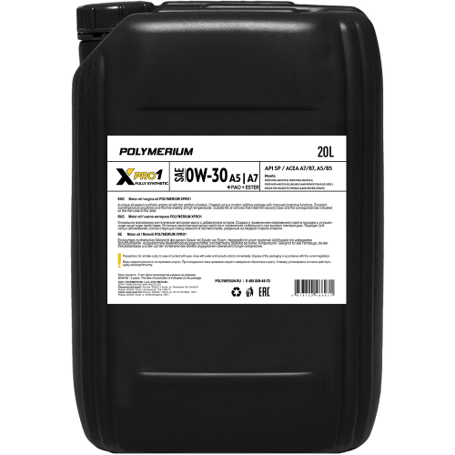 POLYMERIUM XPRO1 0W-30 A5/B5